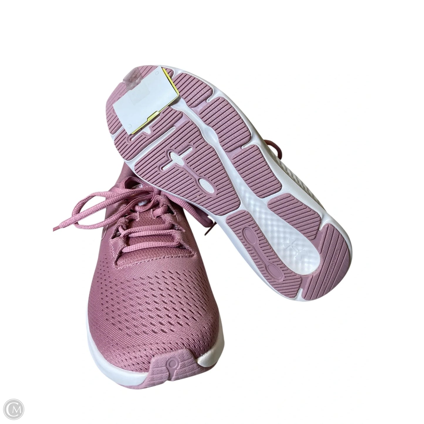 Shoes Athletic By Under Armour In Pink & White, Size: 9.5