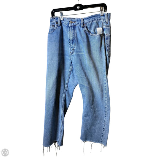 Jeans Straight By Levis In Blue, Size: 34