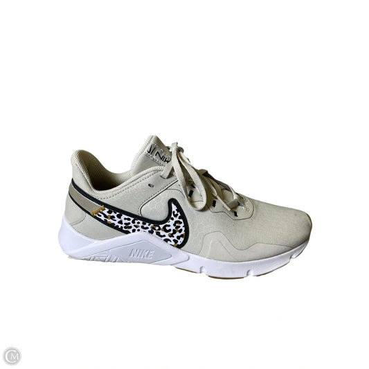 Shoes Athletic By Nike In Cream, Size: 8.5