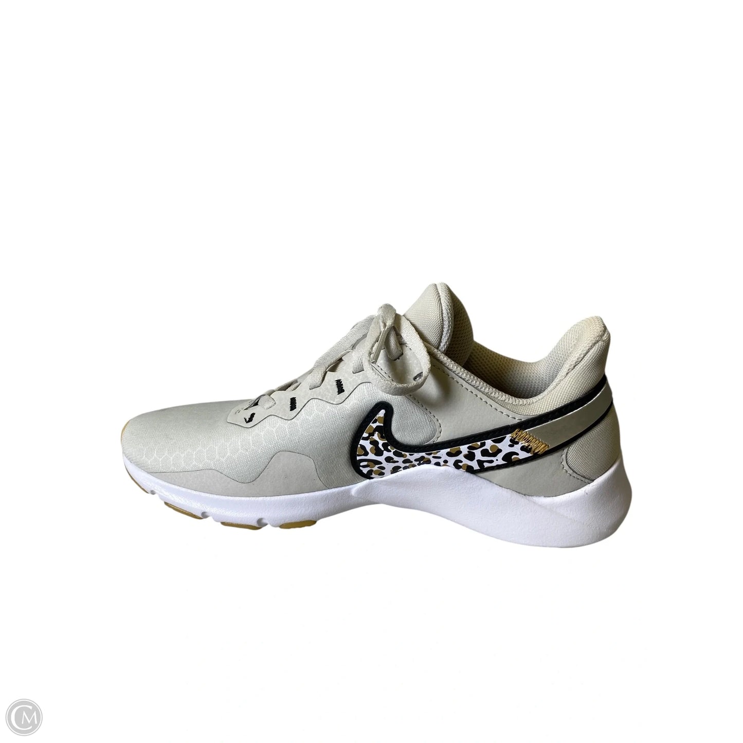 Shoes Athletic By Nike In Cream, Size: 8.5
