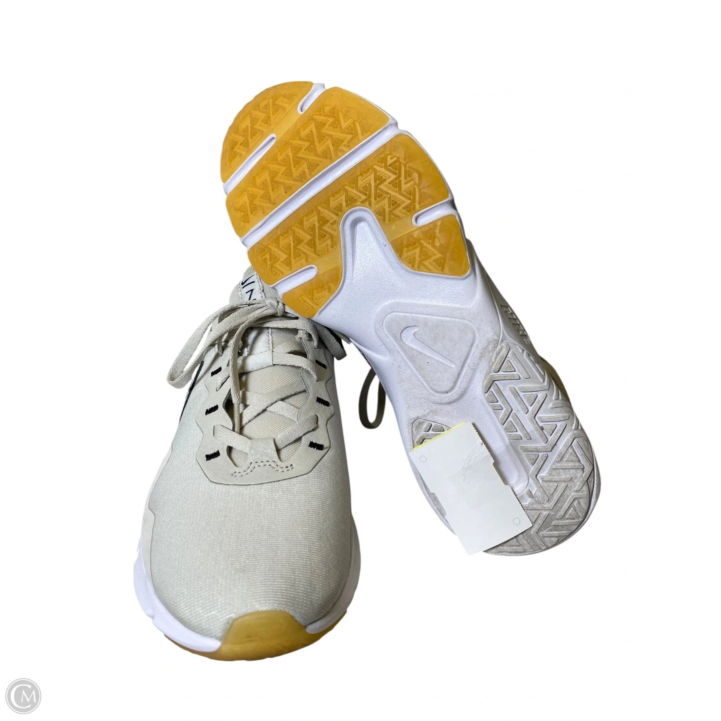 Shoes Athletic By Nike In Cream, Size: 8.5