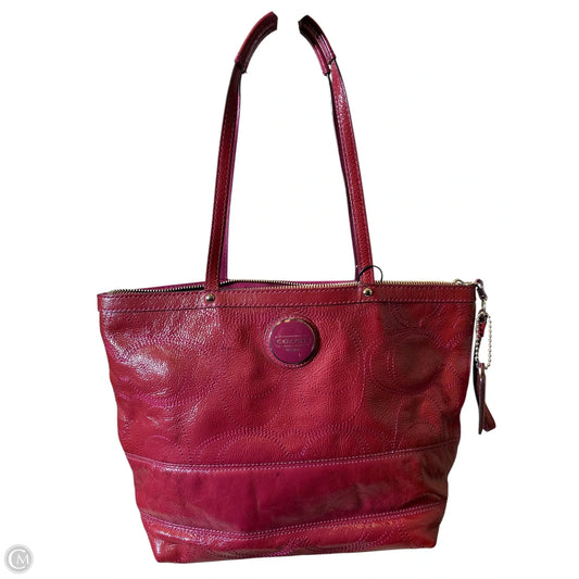 Handbag Designer By Coach, Size: Medium