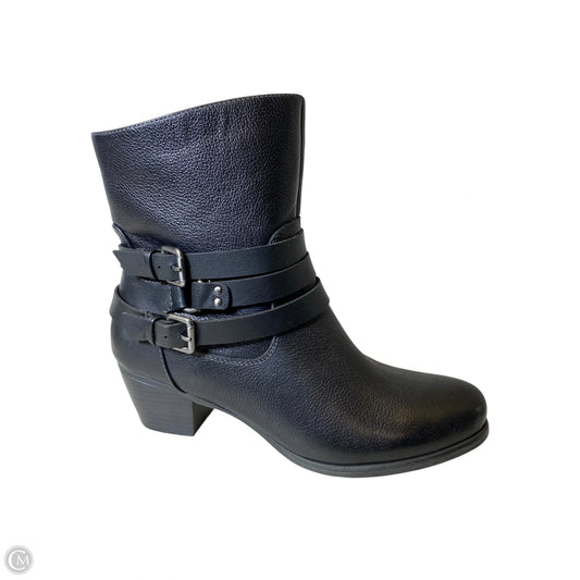Boots Ankle Heels By Naturalizer In Black, Size: 8.5