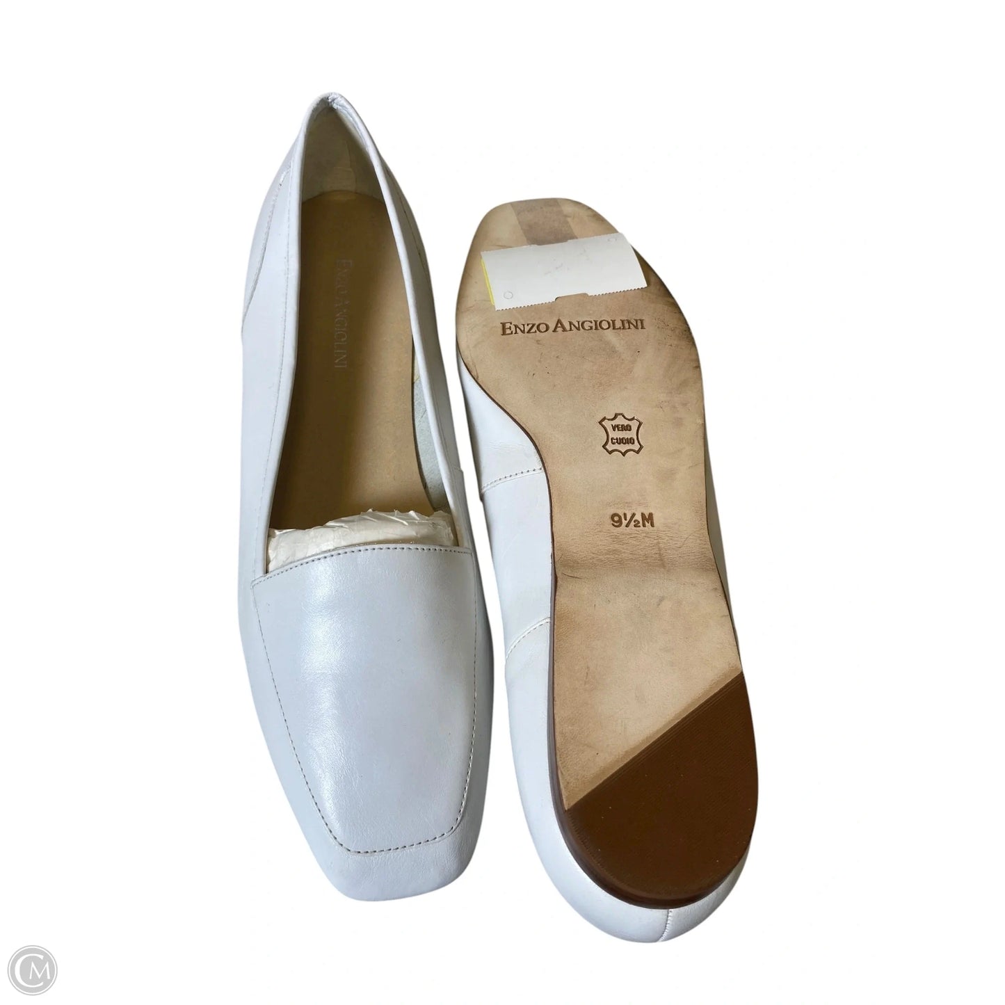 Sandals Flats By Enzo Angiolini In White, Size: 9.5
