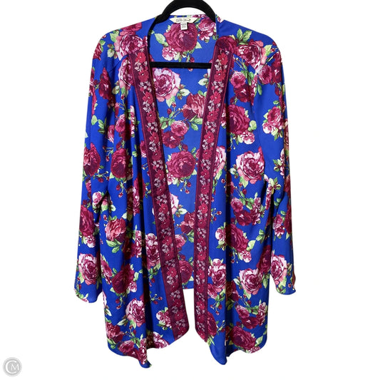 Cardigan By The Pioneer Woman In Floral Print, Size: 3x