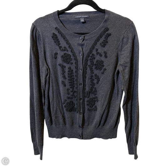 Cardigan By Banana Republic In Grey, Size: L