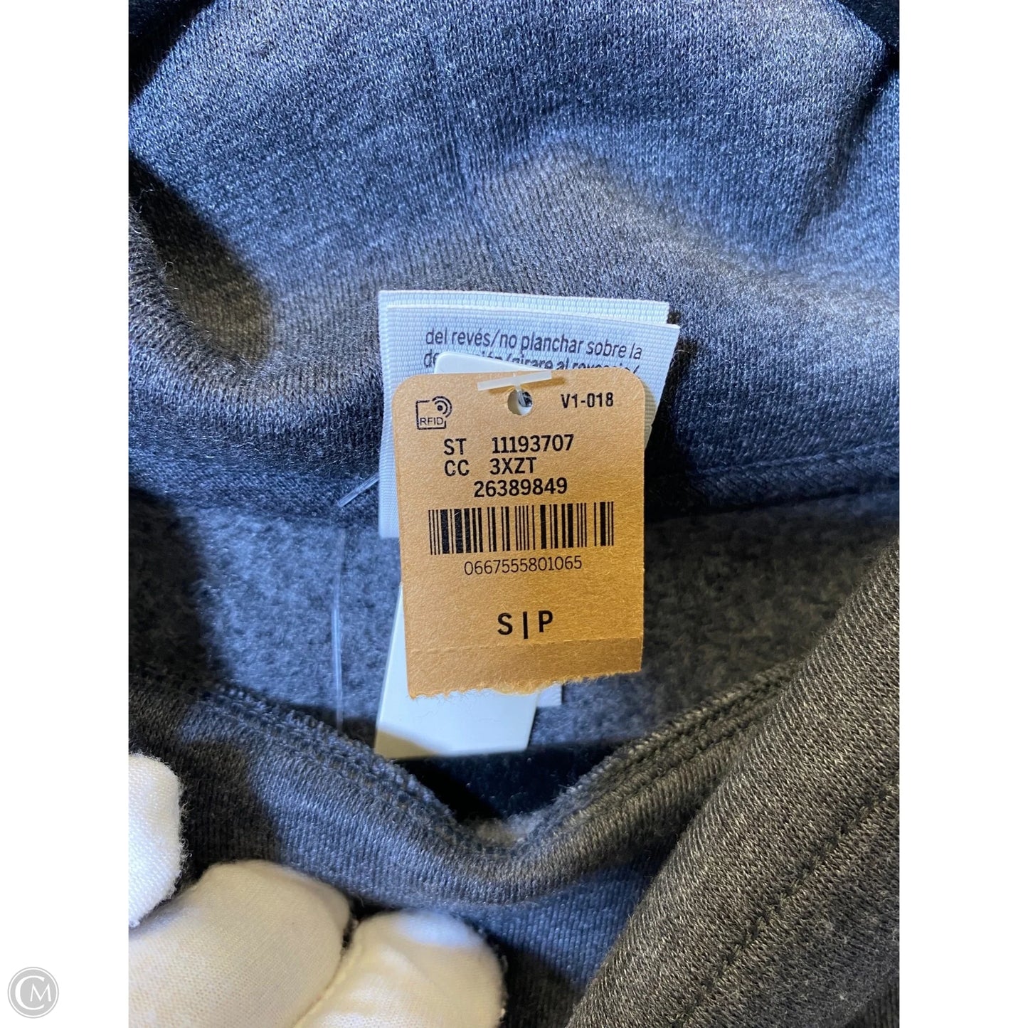 Sweater By Pink In Grey, Size: S