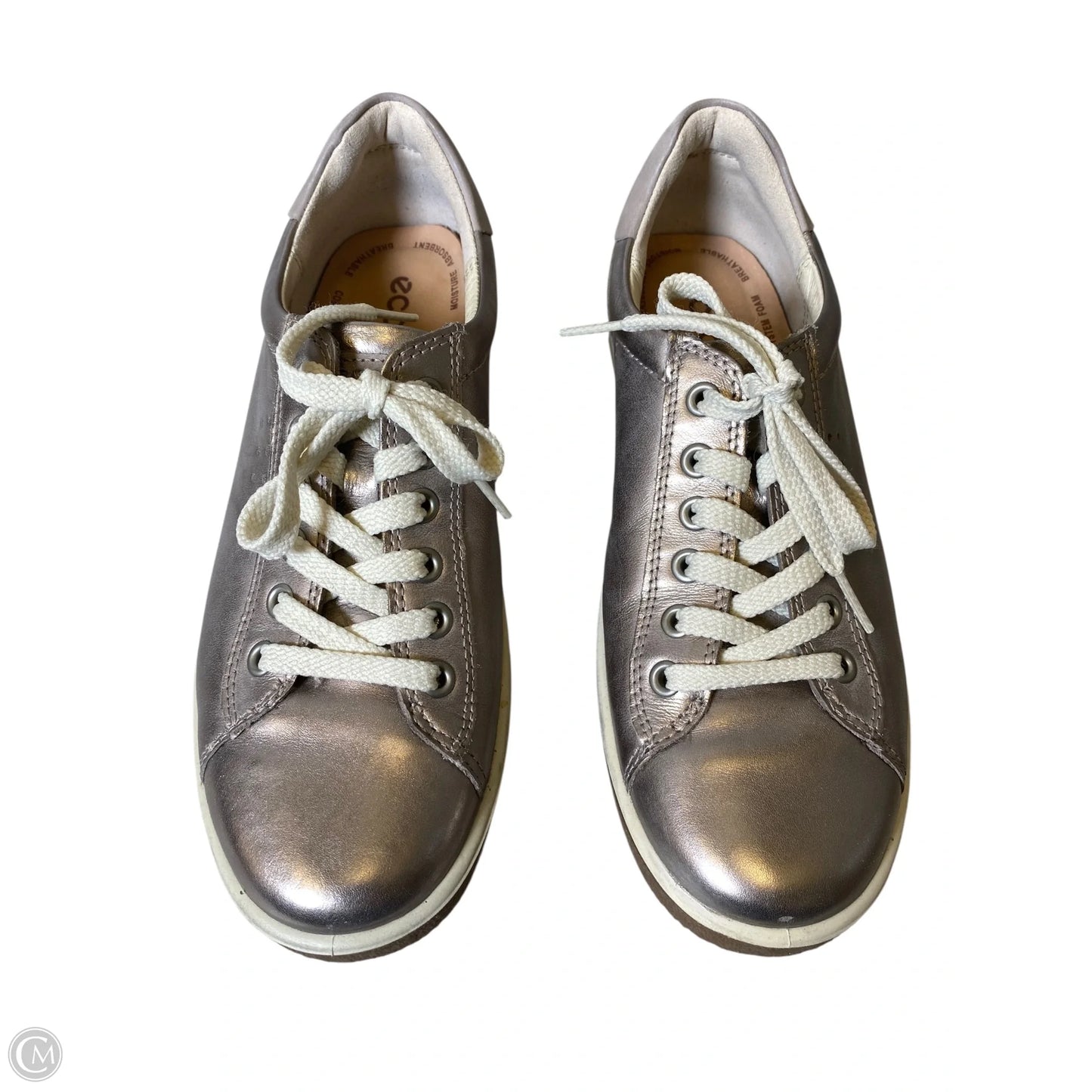 Shoes Sneakers By Ecco In Bronze, Size: 7.5