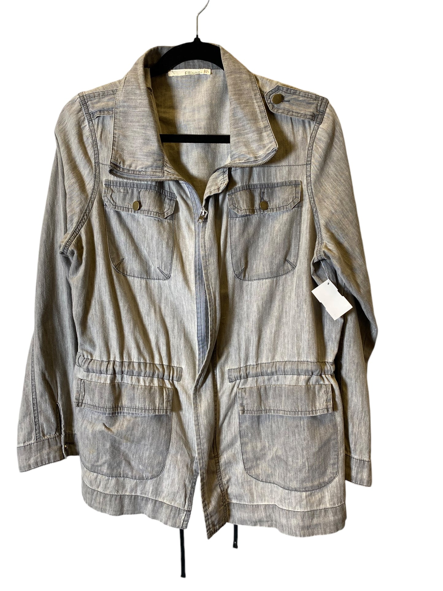 Jacket Other By Ellison In Grey, Size: L