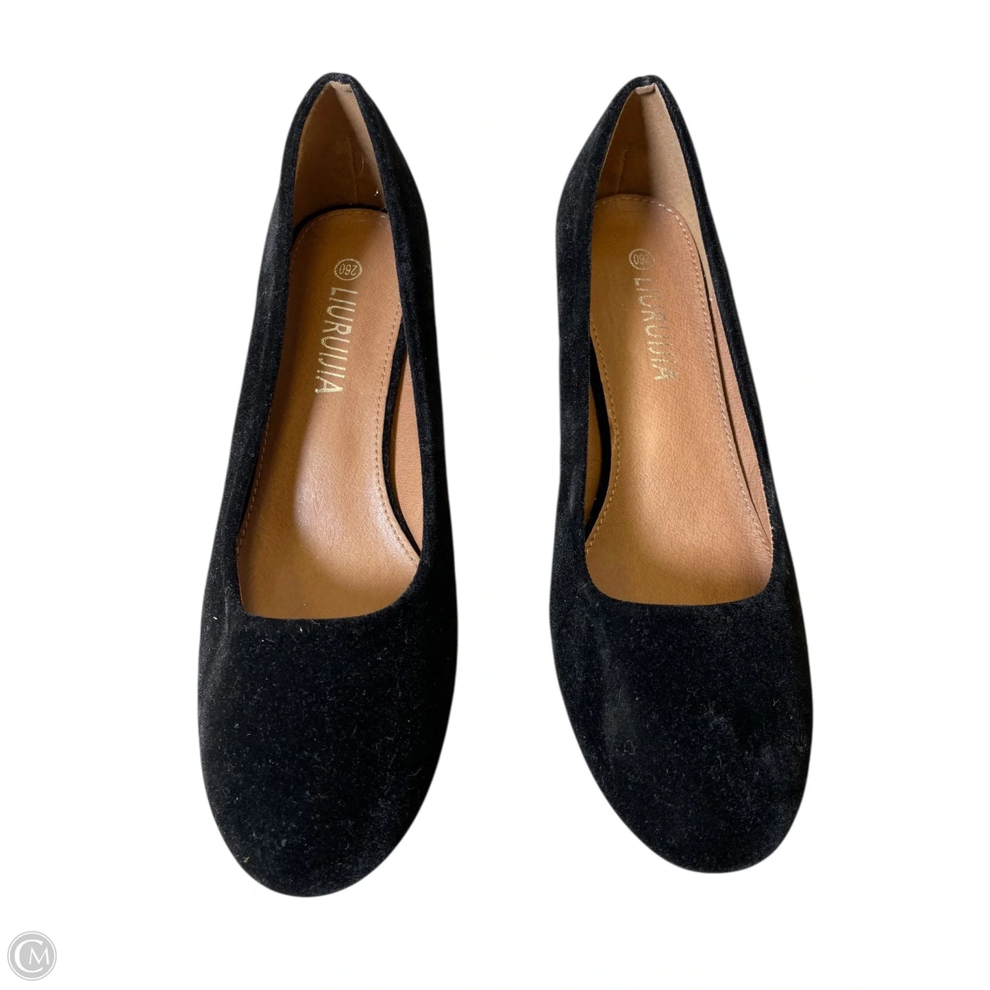 Shoes Heels Block By Clothes Mentor In Black, Size: 9.5