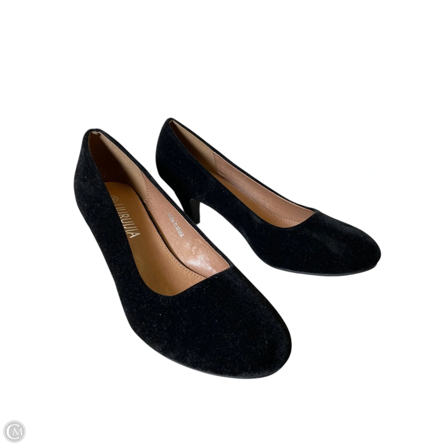 Shoes Heels Block By Clothes Mentor In Black, Size: 9.5