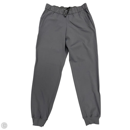 Athletic Pants By Lululemon In Grey, Size: 6
