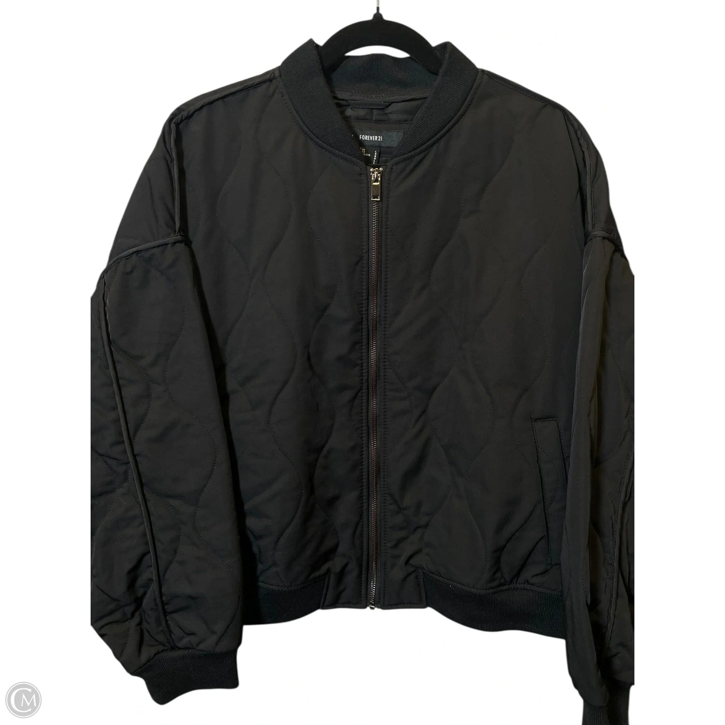 Jacket Other By Forever 21 In Black, Size: L