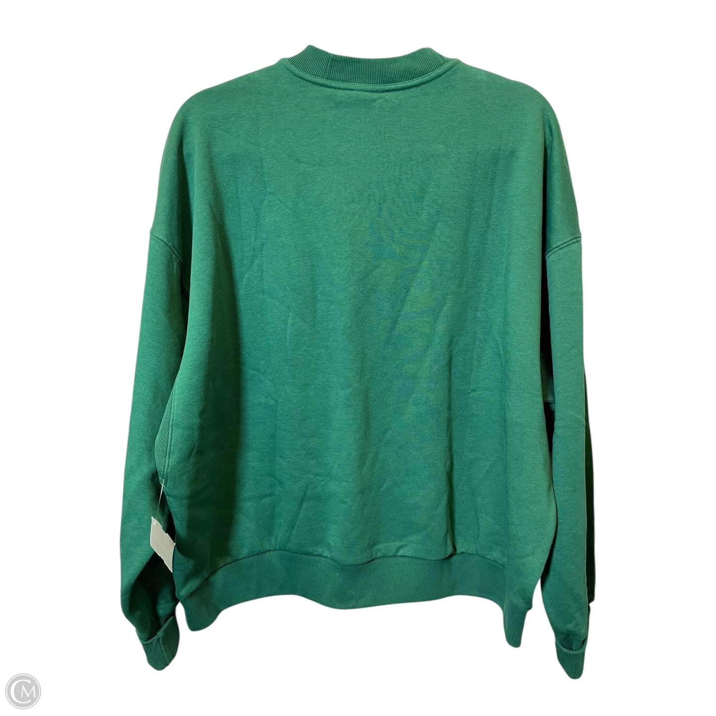 Sweatshirt Crewneck By Adidas In Green, Size: Xl