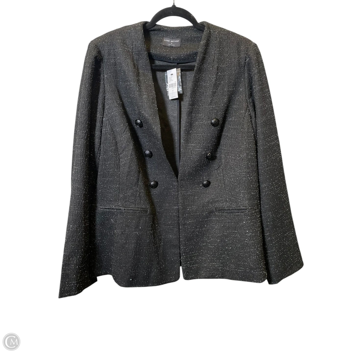 Blazer By Lane Bryant In Black, Size: 1x