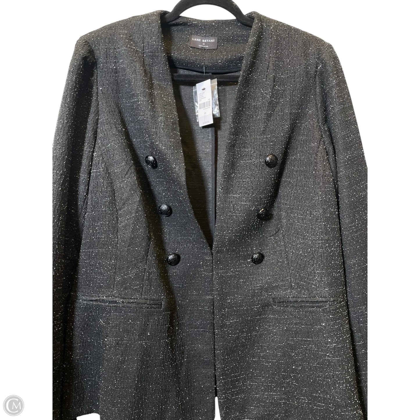 Blazer By Lane Bryant In Black, Size: 1x