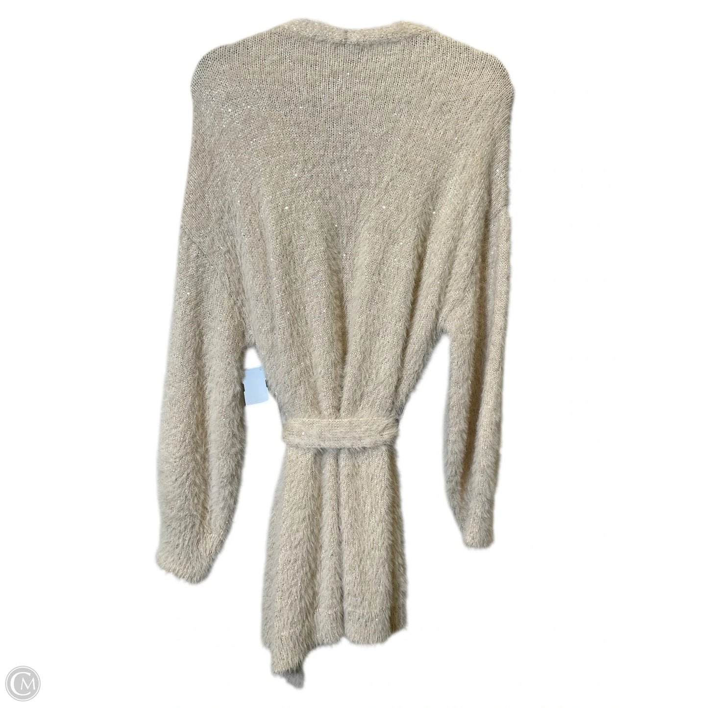 Cardigan By Express In Beige, Size: L