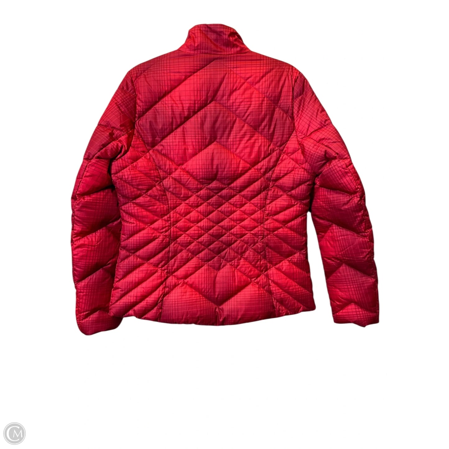 Jacket Puffer & Quilted By Eddie Bauer In Red, Size: L