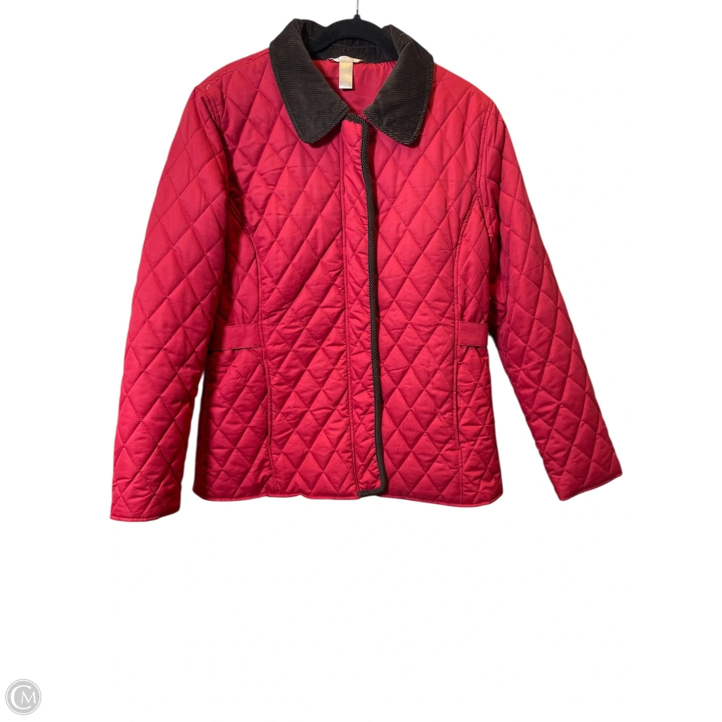 Jacket Puffer & Quilted By White Stag In Red, Size: L
