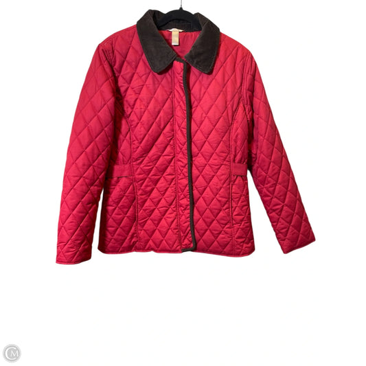 Jacket Puffer & Quilted By White Stag In Red, Size: L