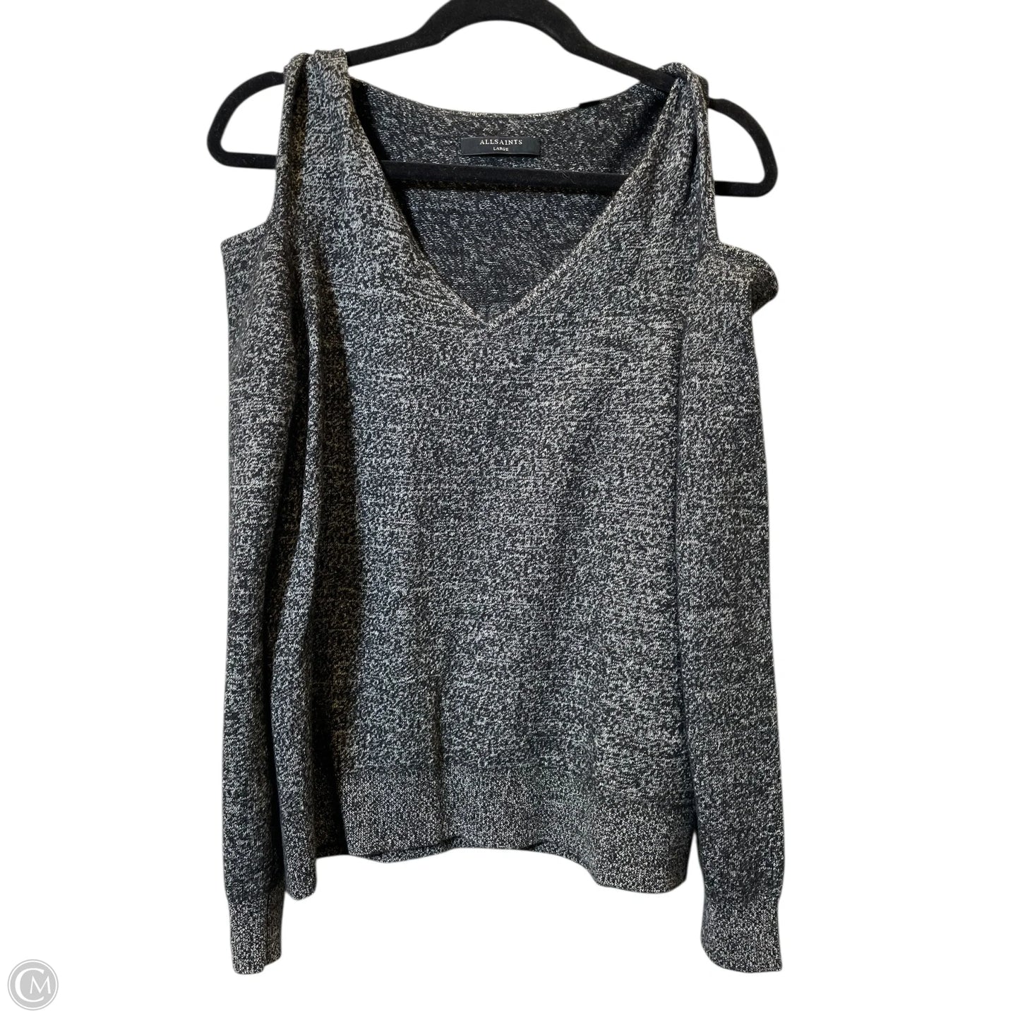 Sweater Designer By All Saints In Grey, Size: L