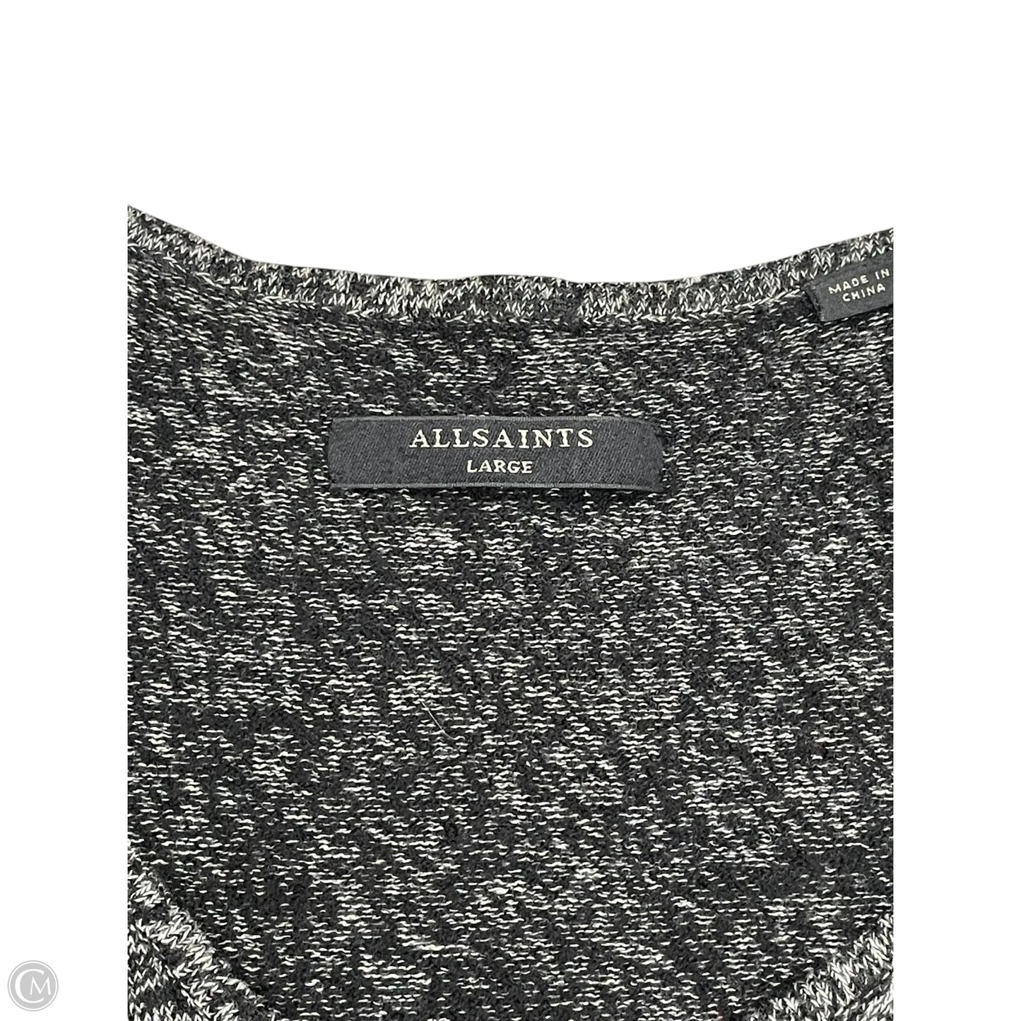 Sweater Designer By All Saints In Grey, Size: L