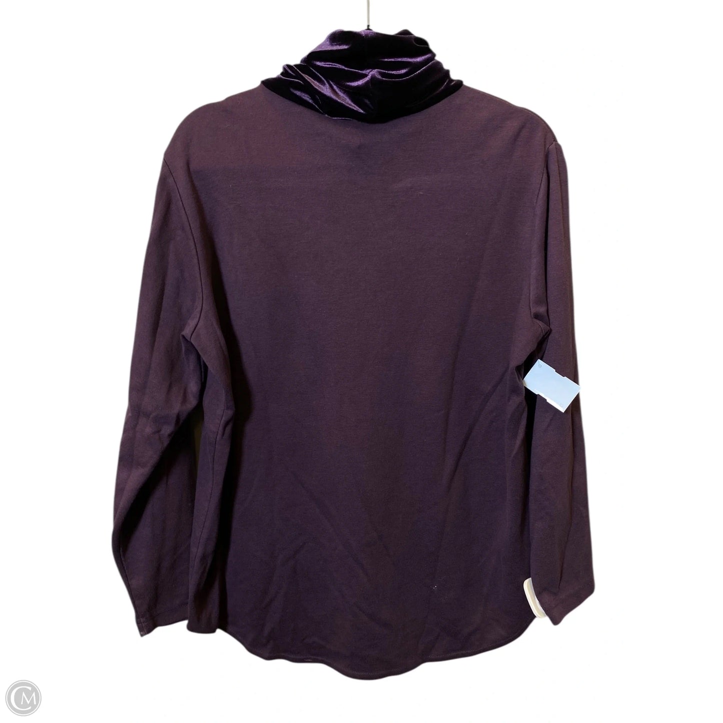 Top 2pc Long Sleeve By Coldwater Creek In Purple, Size: M