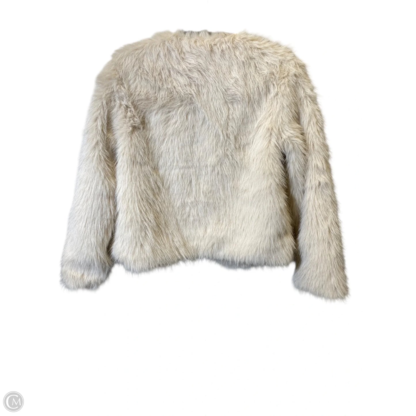 Jacket Faux Fur & Sherpa By Prettygarden In Beige, Size: S
