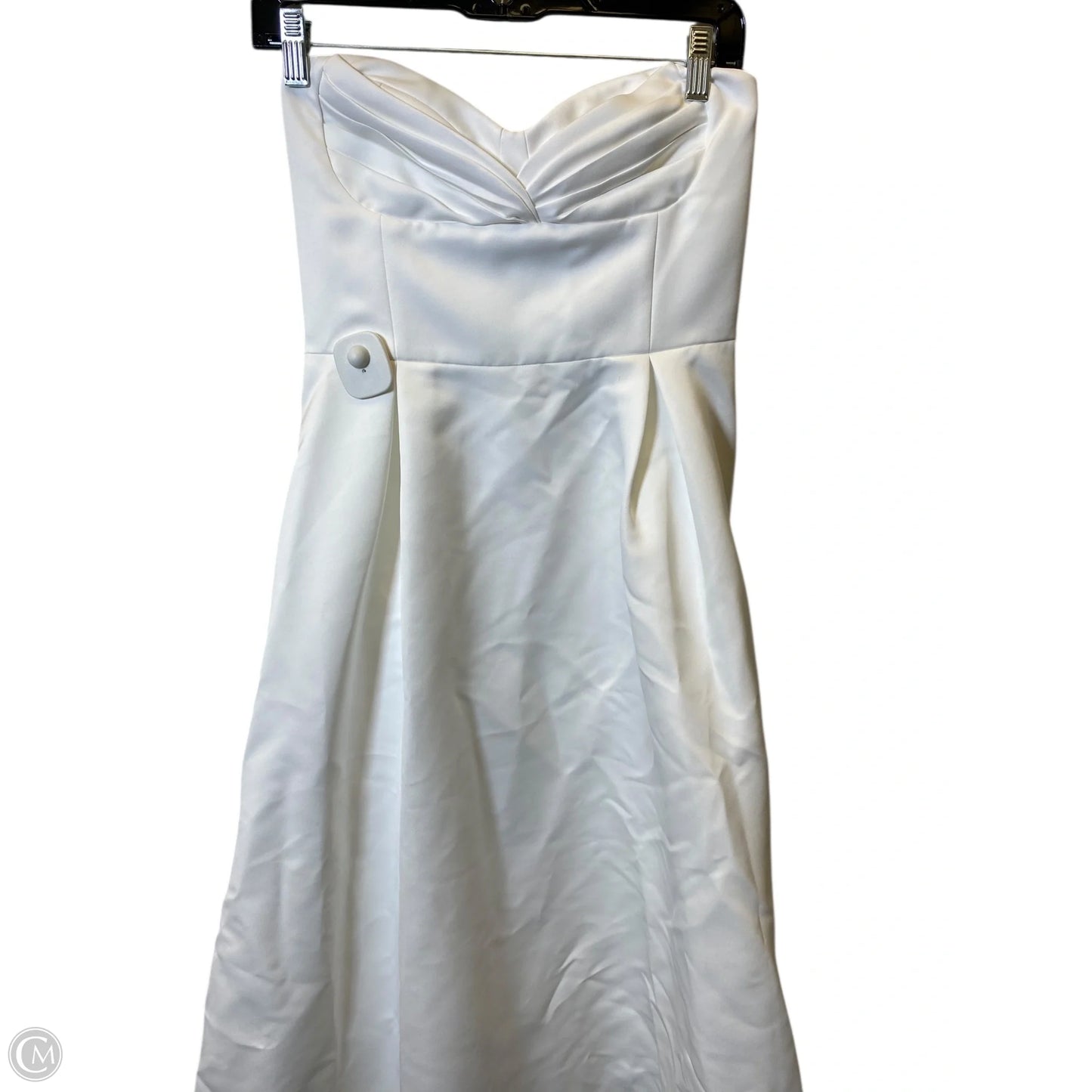 Dress Party Long By Clothes Mentor In White, Size: 6