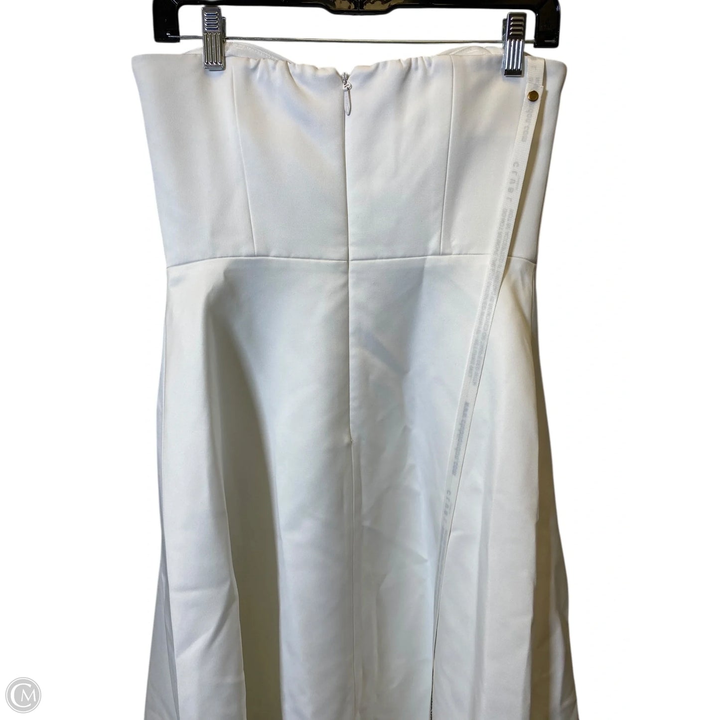 Dress Party Long By Clothes Mentor In White, Size: 6