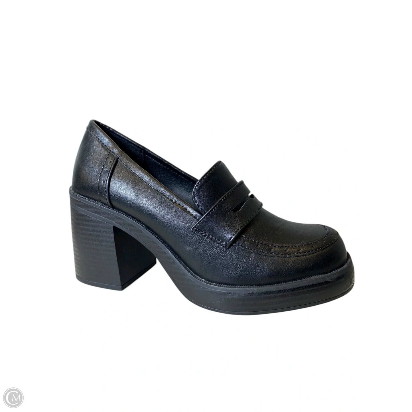 Shoes Heels Block By Jelly Pop In Black, Size: 8.5