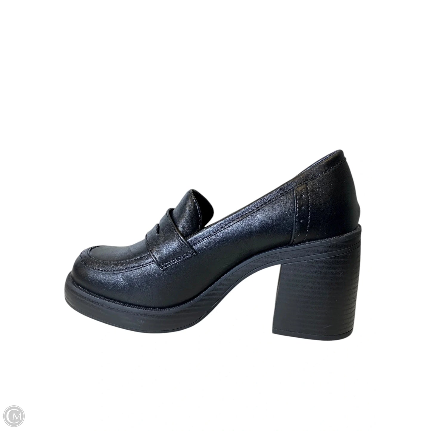 Shoes Heels Block By Jelly Pop In Black, Size: 8.5