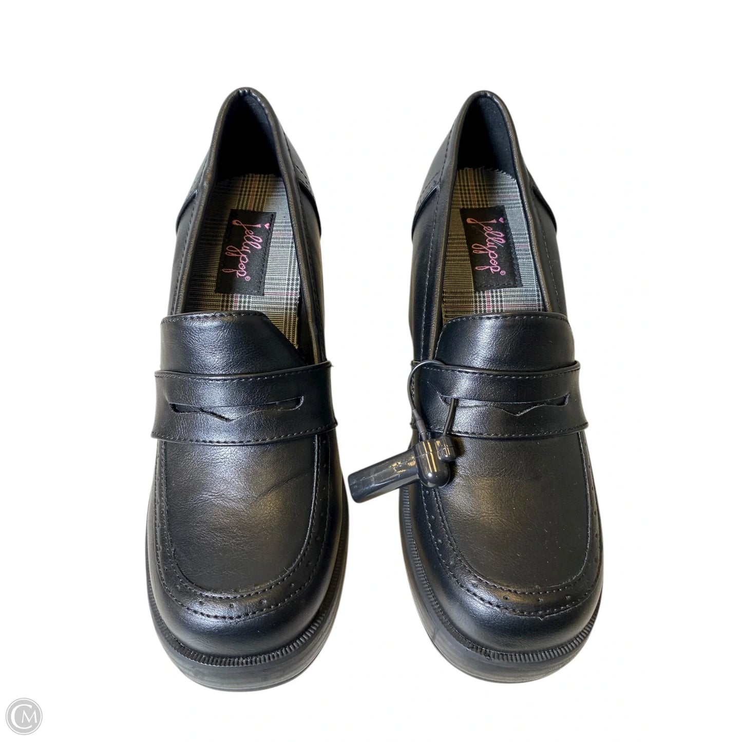 Shoes Heels Block By Jelly Pop In Black, Size: 8.5