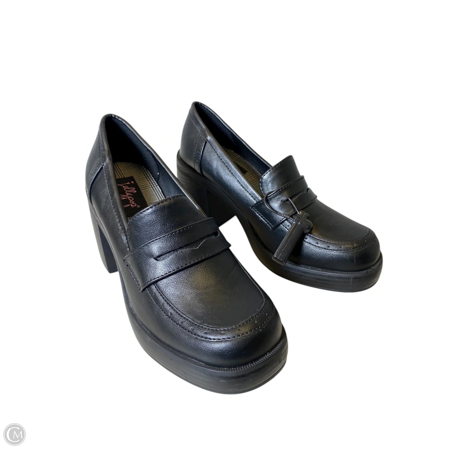 Shoes Heels Block By Jelly Pop In Black, Size: 8.5