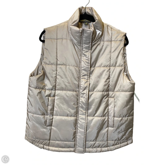 Vest Puffer & Quilted By Clothes Mentor In Beige, Size: S