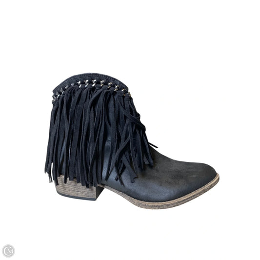 Boots Western By Very G In Black, Size: 10
