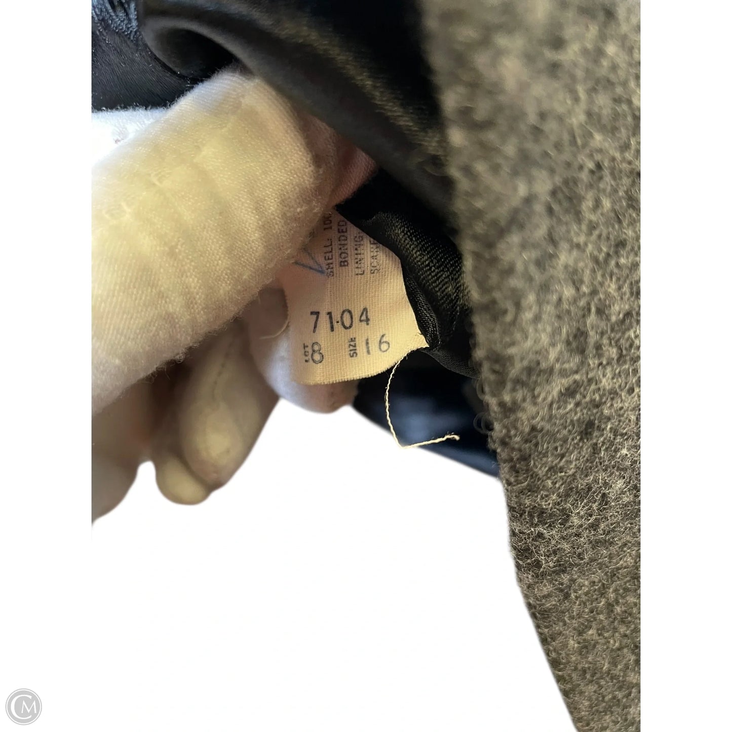 Jacket Other By Clothes Mentor In Grey, Size: 16