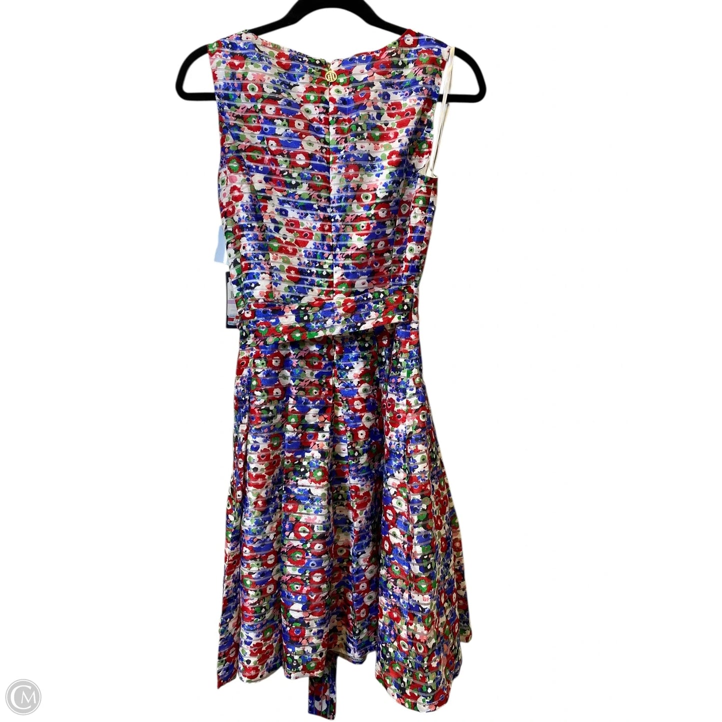 Dress Casual Midi By Tommy Hilfiger In Multi-colored, Size: 6