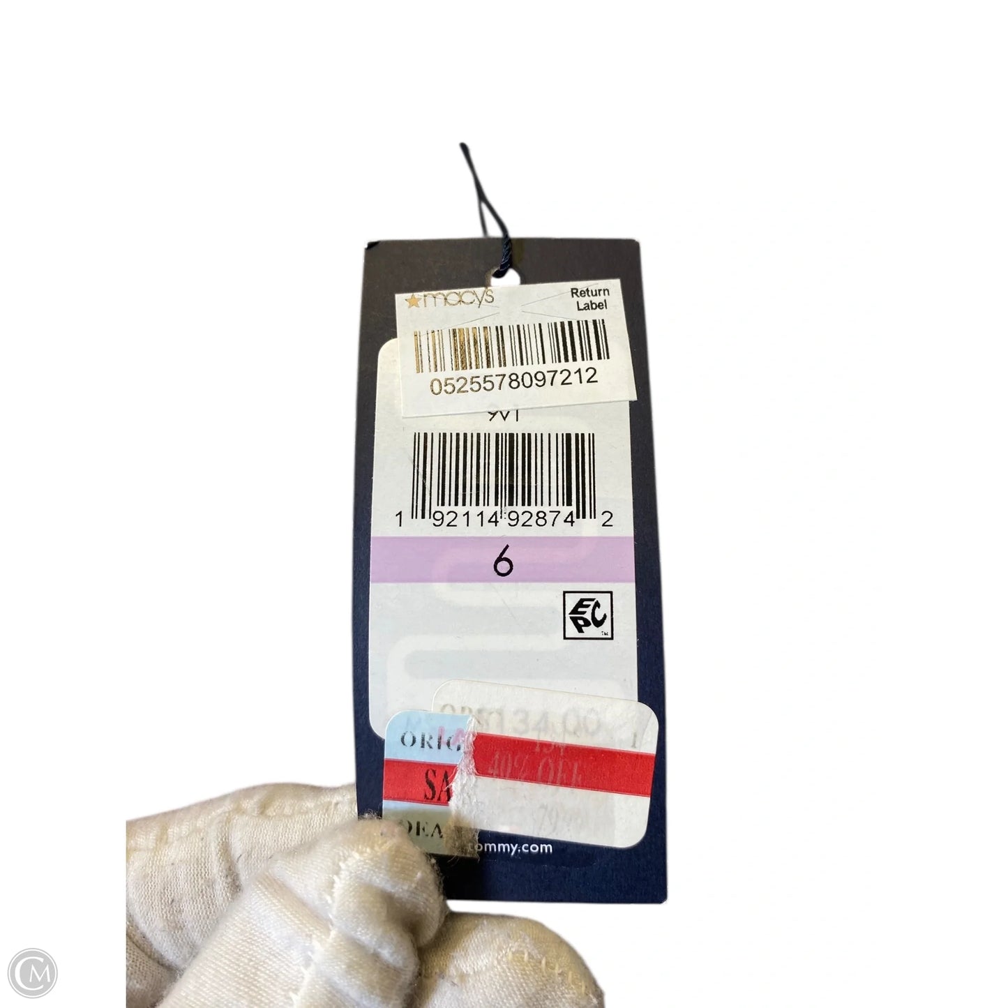 Dress Casual Midi By Tommy Hilfiger In Multi-colored, Size: 6