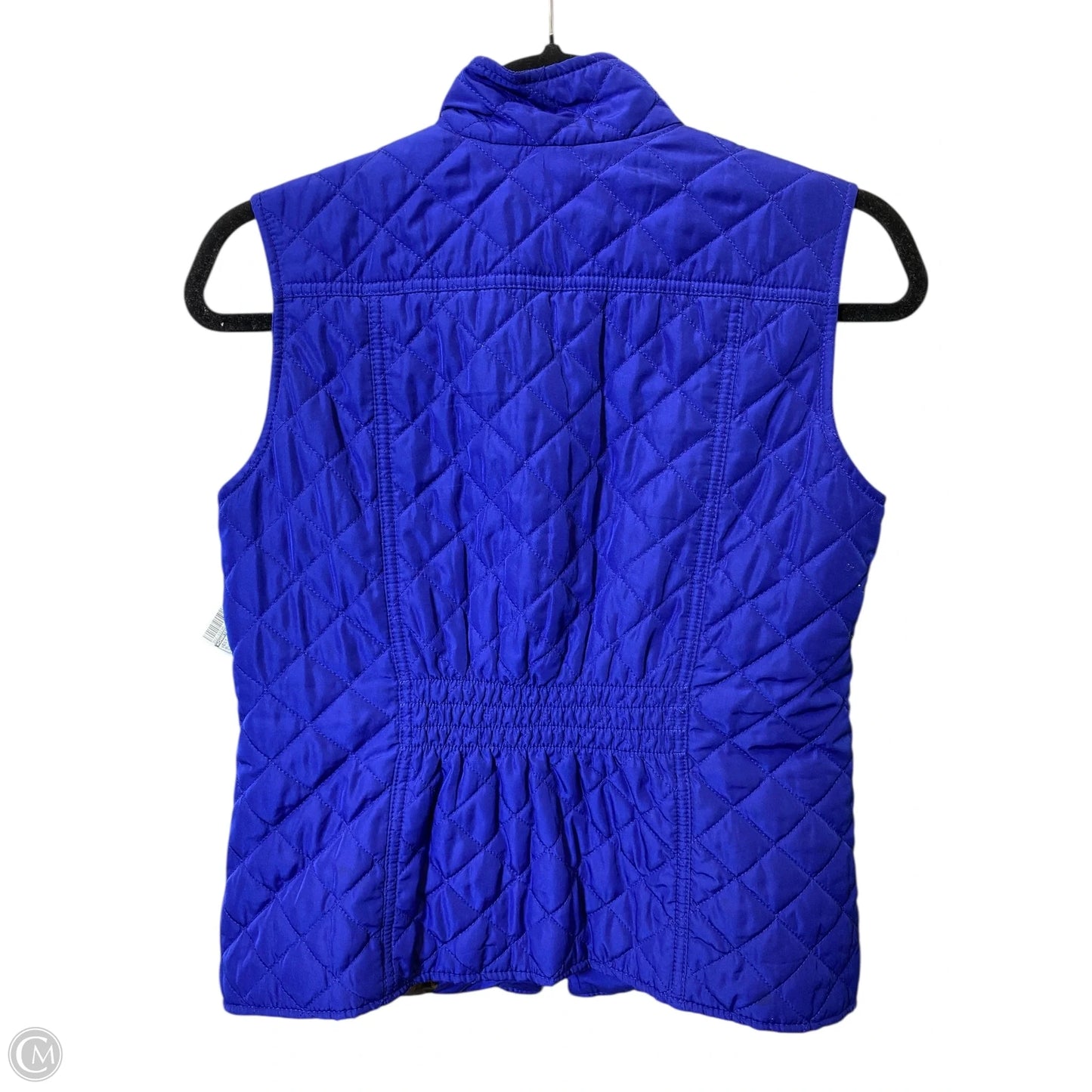 Vest Puffer & Quilted By Charter Club In Blue, Size: S