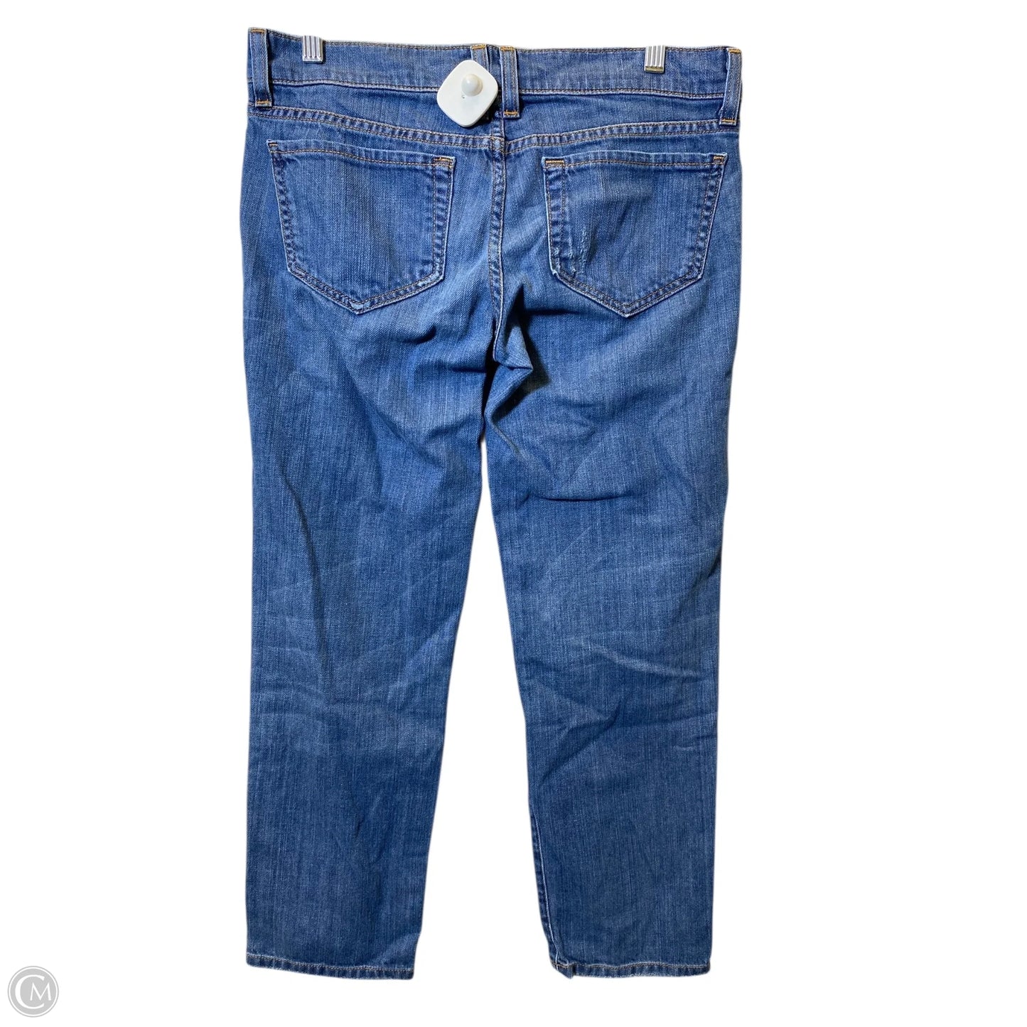 Jeans Straight By Bebe In Blue Denim, Size: 26