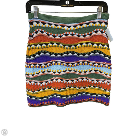 Skirt Midi By Clothes Mentor In Multi-colored, Size: M
