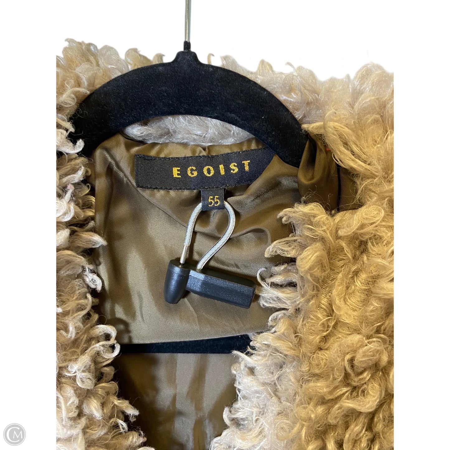 Jacket Puffer & Quilted By Clothes Mentor In Beige, Size: S