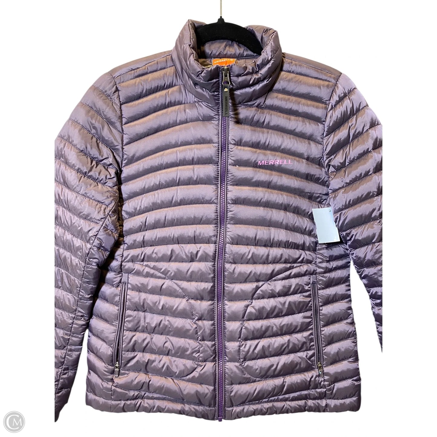 Jacket Puffer & Quilted By Merrell In Purple, Size: S