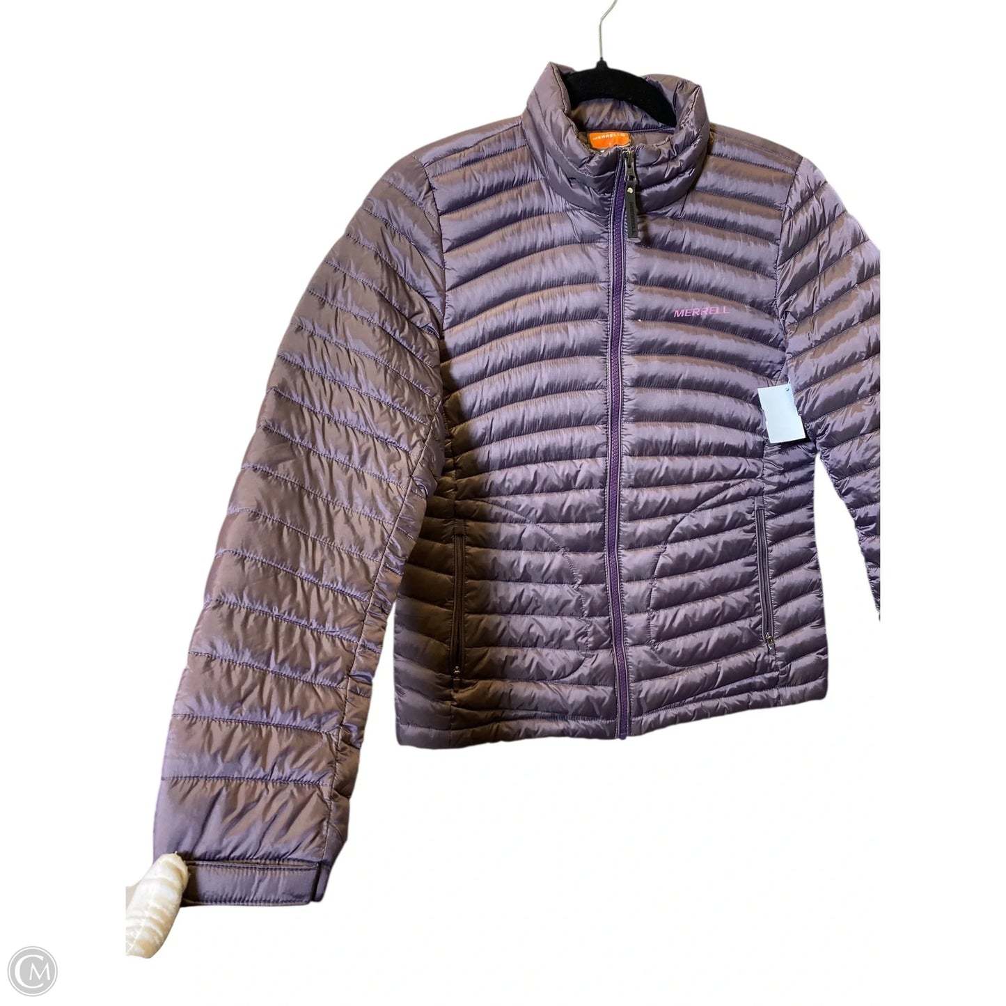 Jacket Puffer & Quilted By Merrell In Purple, Size: S
