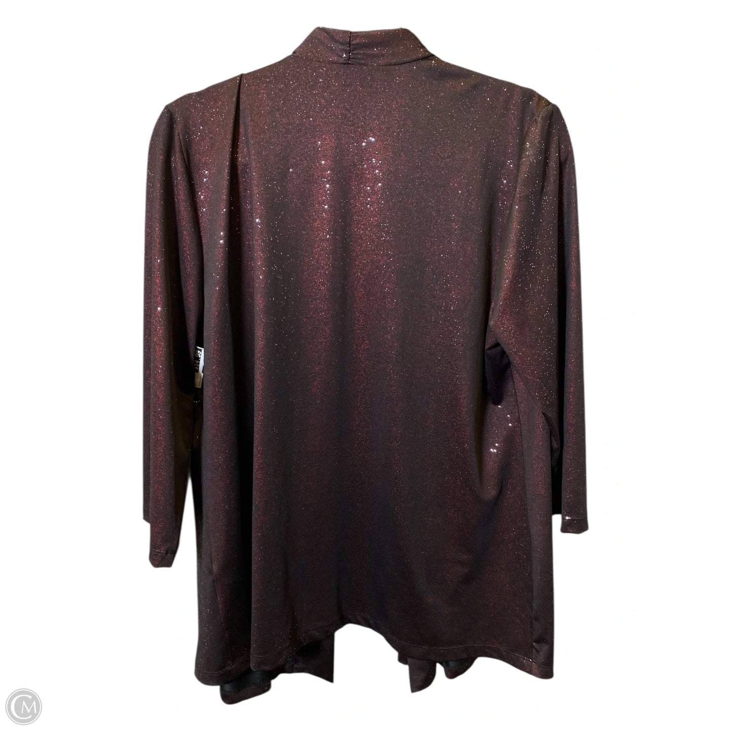 Cardigan By Chicos In Maroon, Size: L