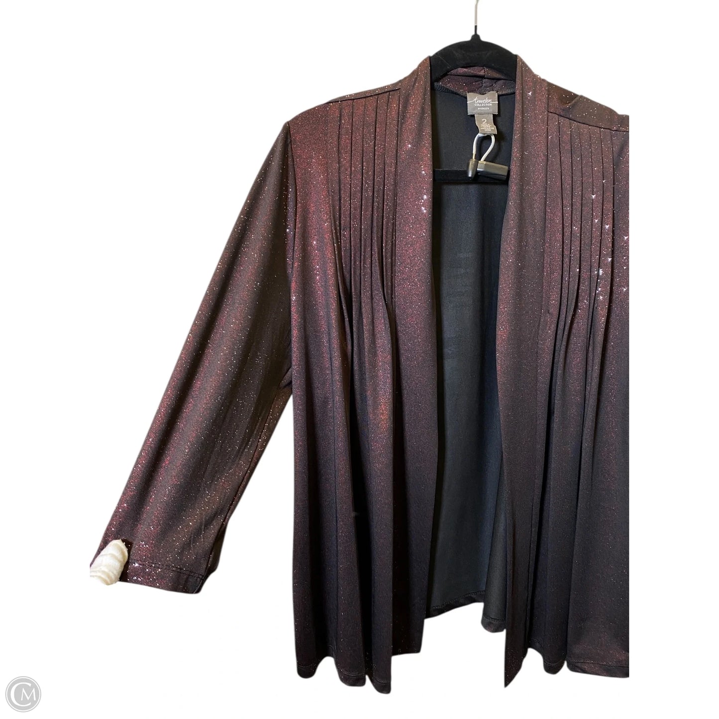 Cardigan By Chicos In Maroon, Size: L