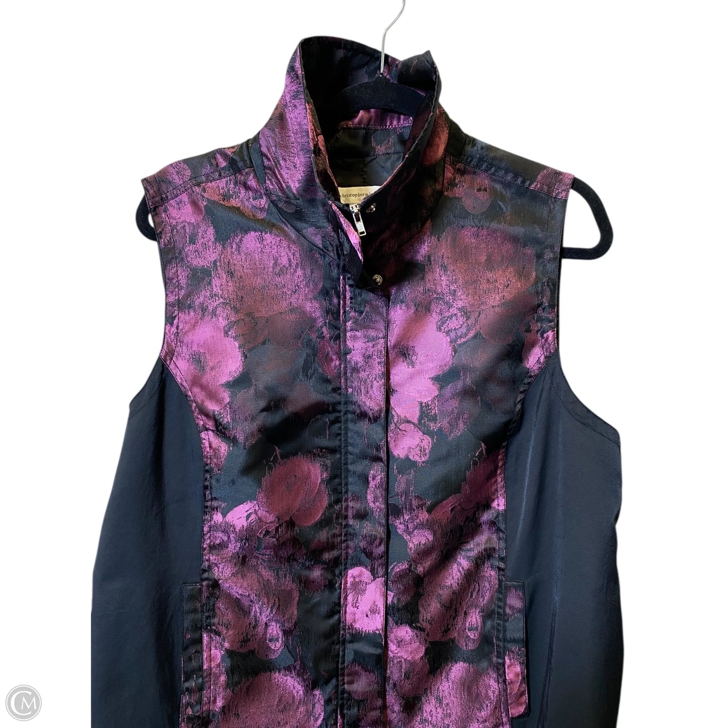 Vest Other By Christopher And Banks In Black & Pink, Size: Xl