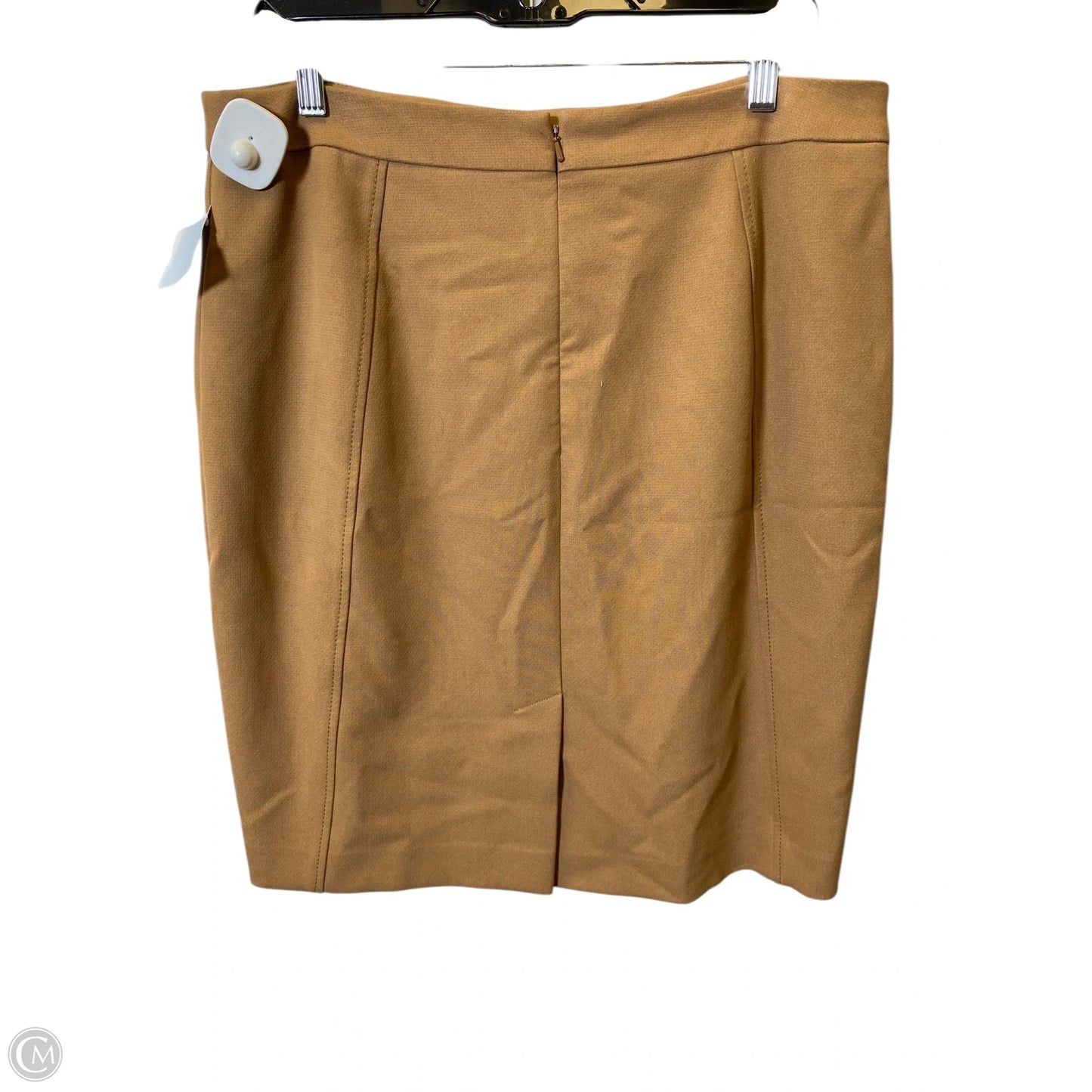 Skirt Midi By Halogen In Beige, Size: 14