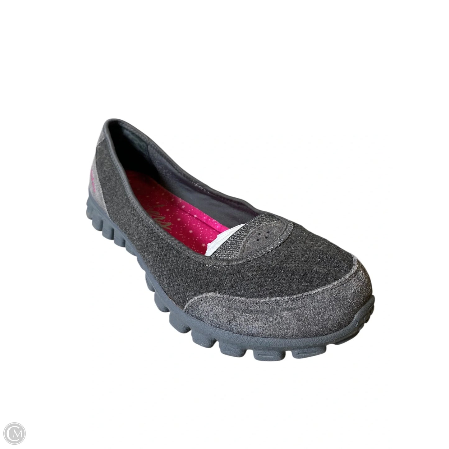 Shoes Flats By Skechers In Grey, Size: 9.5